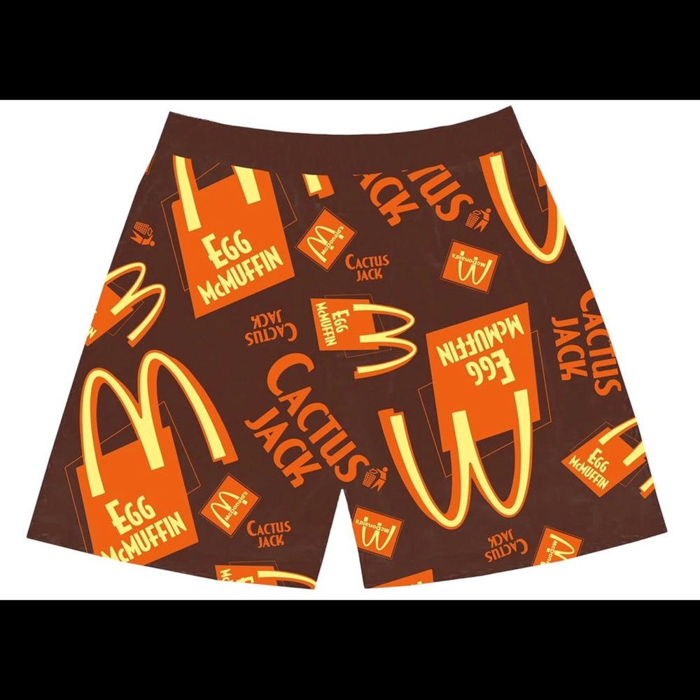 Travis Scott Cactus Jack McDonald’s Boxers
